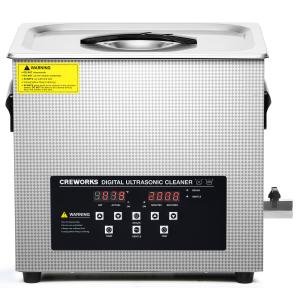 CREWORKS 10L Ultrasonic Cleaner for Jewelry and Tools