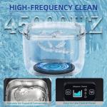 Ultrasonic Cleaner for Jewelry, Retainers, Aligners