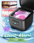 Ultrasonic Jewelry and Dental Cleaner - 3 Modes