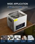 CREWORKS 10L Stainless Steel Ultrasonic Jewelry Cleaner