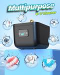 Ultrasonic Jewelry and Dental Cleaner - 3 Modes