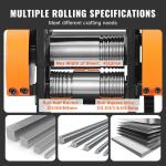 1.77" Jewelry Rolling Mill with 2.4 Gear Ratio