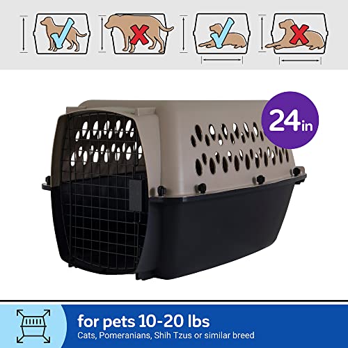 Portable Dog Crate for Small Dogs, Made in USA