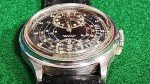 Rare Juvenia 1930s Monopusher Chronograph Watch