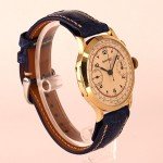 Eberhard Monopusher Vintage 18K Gold Chronograph