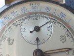 1940s Harman Monopusher Chronograph Telemeter Dial