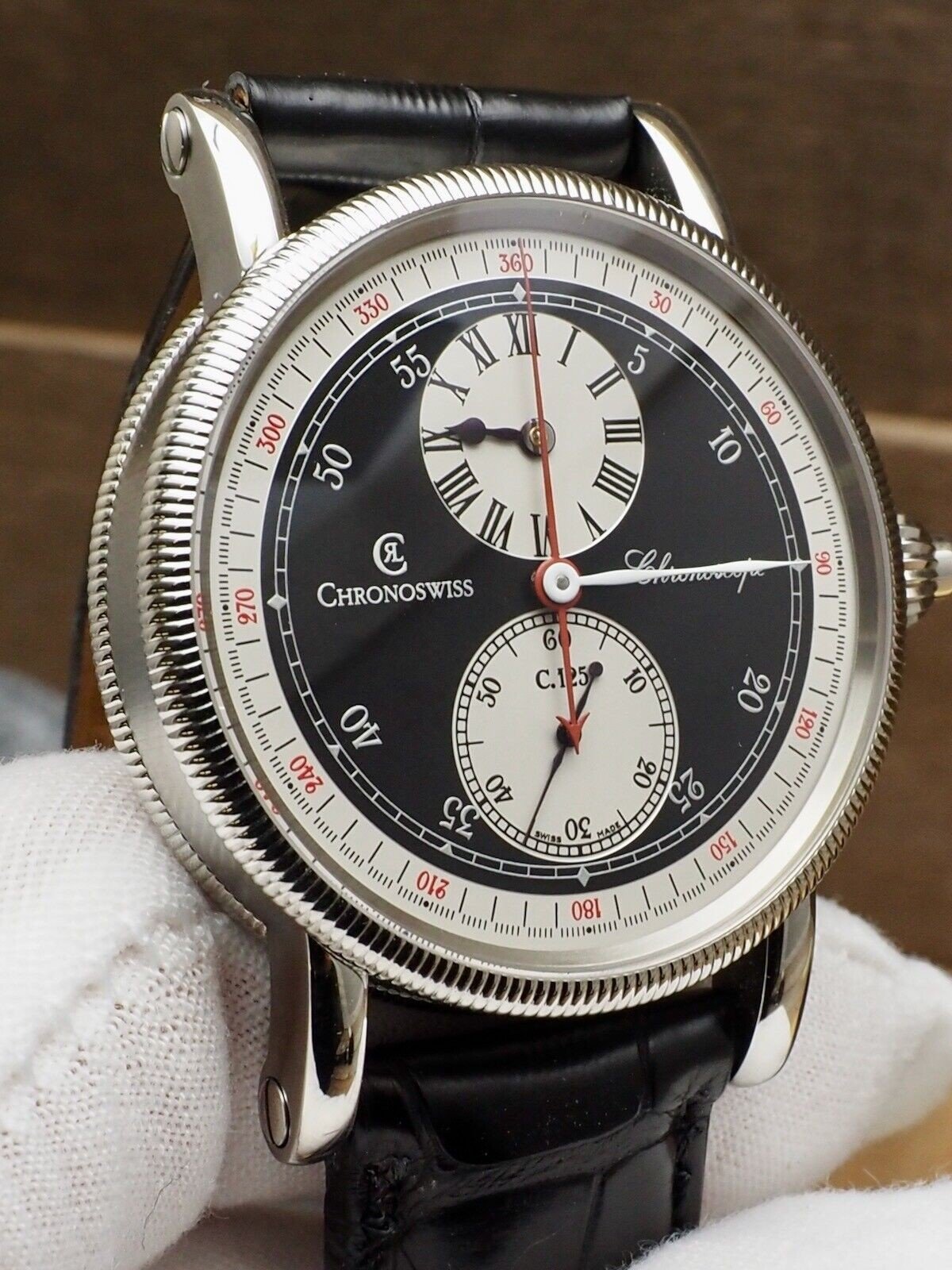 Chronoswiss Chronoscope Mono Pusher Chronograph Watch