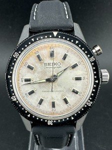 May 1964 Seiko Men's Monopusher Chronograph Watch