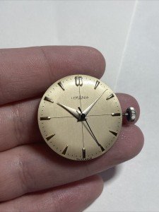 LEMANIA Military Chronograph Monopusher 17J Watch