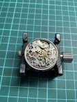 Tissot Lemania 873 Monopusher Chronograph Watch