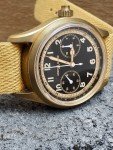 Montblanc 1858 Monopusher Bronze Chronograph Watch
