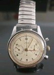 LEMANIA Military Monopusher Chronograph Watch
