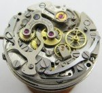 Tissot Lemania 1281 Monopusher Chronograph Watch