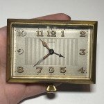Vintage Lemania 8 Days Alarm Chronograph Watch