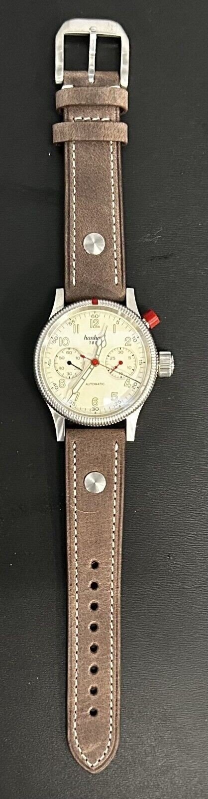 Hanhart Pioneer MK1 Stainless Steel Chronograph Watch
