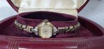 Welsbro Vintage Women's Watch with 4 Diamonds