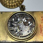 Vintage Lemania 8 Days Alarm Chronograph Watch