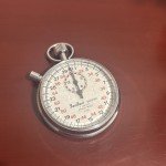 Hanhart Premier Vintage Monopusher Stop Watch