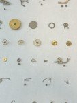 Lemania Cal 1275 Monopusher Watch Movement Parts