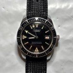 Dorset Swiss Monopusher Skin Diver Watch