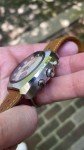 1970s Richard Lemania Chronograph Monopusher Watch