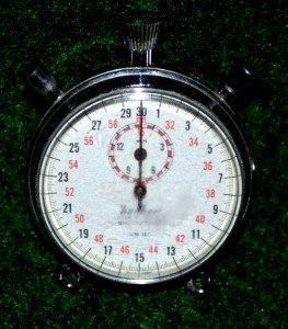 Hanhart Lever 7 Jewel Monopusher Chronograph Watch