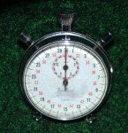 Hanhart Lever 7 Jewel Monopusher Chronograph Watch