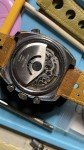 1970s Richard Lemania Chronograph Monopusher Watch