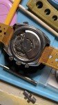1970s Richard Lemania Chronograph Monopusher Watch