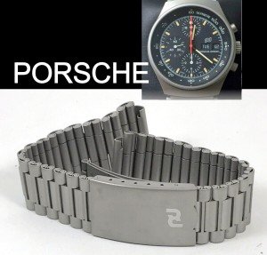 Porsche Lemania 5100 PVD Chronograph Bracelet 20mm
