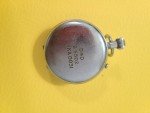 Lemania Stainless Steel Monopusher Pocket Watch