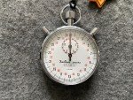 Hanhart Premier Monopusher Mechanical Stopwatch Watch