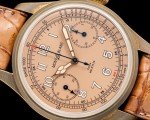 Montblanc 1858 Monopusher Chronograph Bronze Salmon Dial