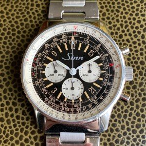 Sinn 903ST Monopusher Chronograph Manual Wind Watch