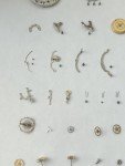 Lemania Cal CH27 Monopusher Watch Movement Parts