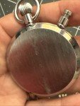 Vintage Hanhart Military Monopusher Pocket Stopwatch