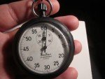 HANHART U.S. Government Stopwatch Monopusher Watch