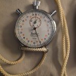 HANHART Vintage Monopusher Chronograph Watch - Stunning!