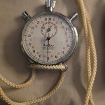 HANHART Vintage Monopusher Chronograph Watch - Stunning!