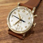 1949 Longines Monopusher Watch with American Airlines Engraving