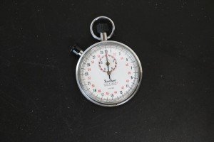 Hanhart Monopusher Chronograph Watch 7 Jewels