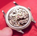 35MM Nicolet Caliber Lemania 1277 Monopusher Watch