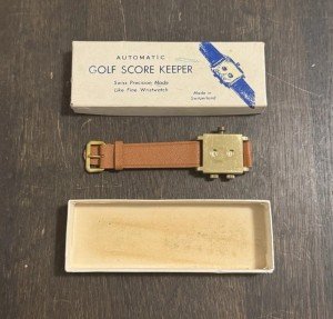 Hanhart Vintage Golf Scorekeeper Monopusher Watch