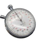 Vintage Hanhart Silver Monopusher Stopwatch 55mm