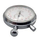 Vintage Hanhart Silver Monopusher Stopwatch 55mm