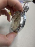 HanHart Monopusher Stopwatch - Shockproof Metal Design