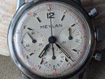 Vintage Meylan Decimal Chronograph Monopusher Watch