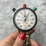 Hanhart Troika Monopusher Chronograph Stopwatch