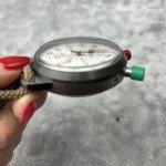 Hanhart Troika Monopusher Chronograph Stopwatch
