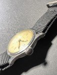 Vintage Swiss LEMANIA WWII Pilot Monopusher Watch